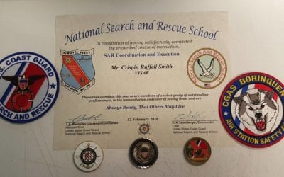 VISAR sends Cris Ruffell Smith to Puerto Rico for a Search & Rescue Coordination and Execution course taught by the United States Coast Guard
