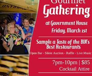 Governor’s Gourmet Gathering – Fri, March 1st